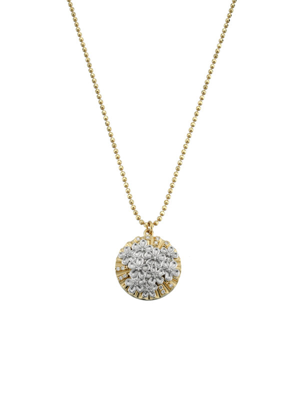 Gathered Light with Diamonds Kolye